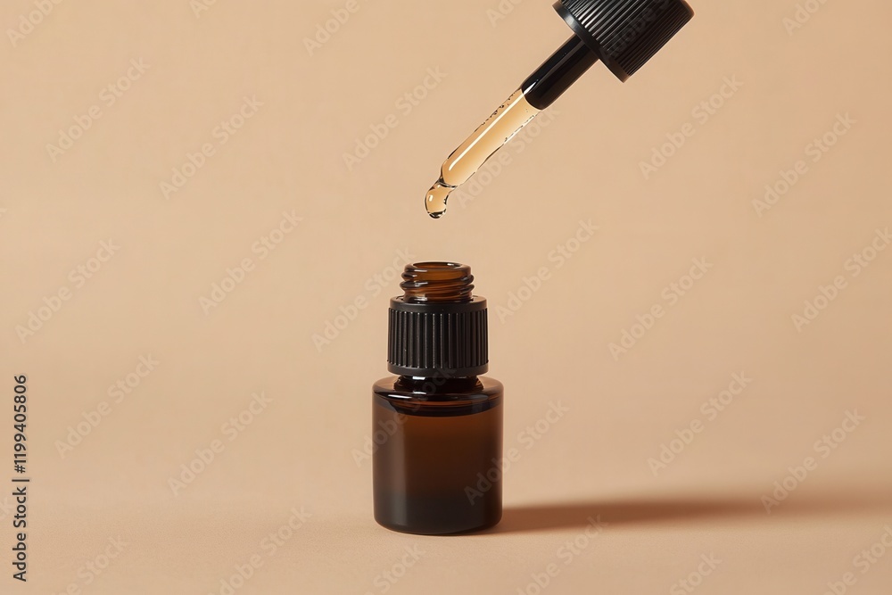 Elegant Serum Dropper Bottle: Premium Skincare Elegant Serum Dropper Bottle: Premium Skincare