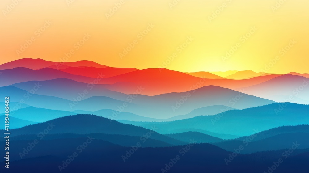 Breathtaking sunrise over green mountains, showcasing vibrant colors and serene nature, perfect for landscapes and travel themes. Breathtaking sunrise over green mountains, showcasing vibrant colors and serene nature, perfect for landscapes and travel themes.