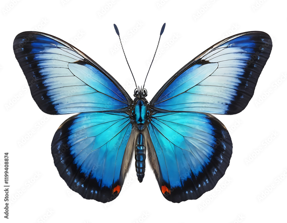 Fototapeta premium butterfly isolated on white background