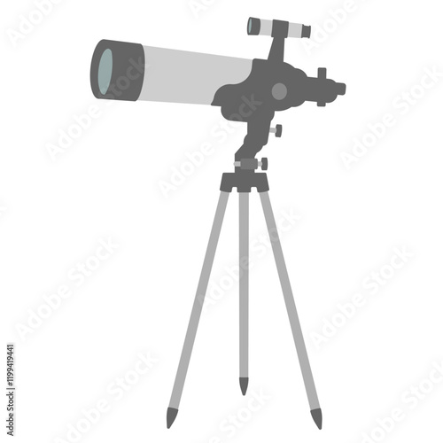 望遠鏡のイラスト