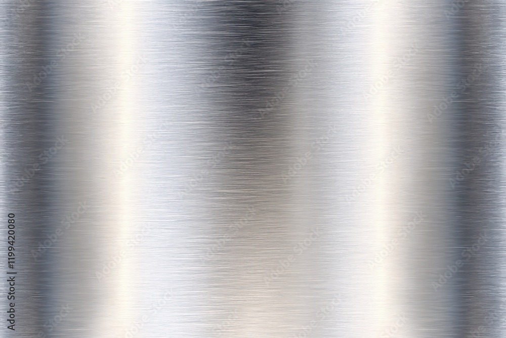 Brushed Metal Texture Steel Background Silver Gradient Shiny Surface Brushed Metal Texture Steel Background Silver Gradient Shiny Surface