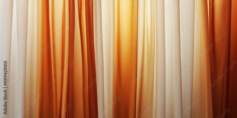 Fototapeta premium Autumnal Amber Curtains