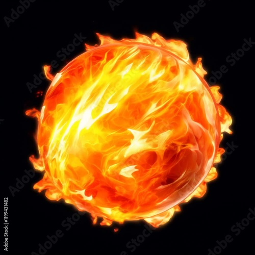 Rotating circle of fire