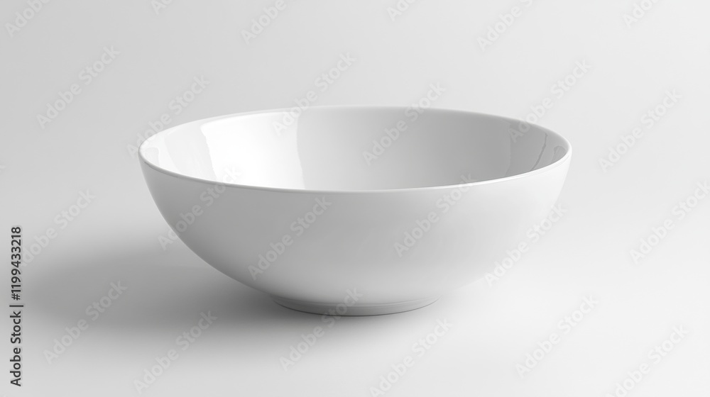 Elegant White Ceramic Bowl for Serving and Display Purposes Elegant White Ceramic Bowl for Serving and Display Purposes