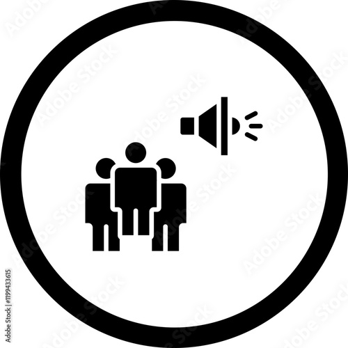 Protest Vector Icon Design