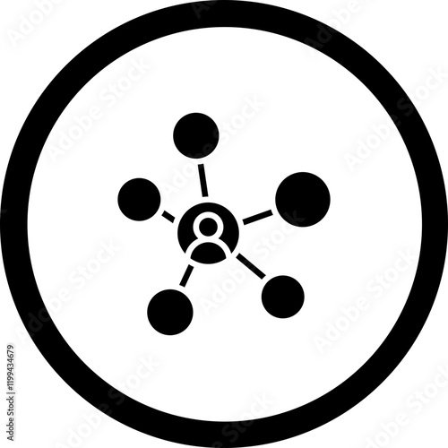 Networking Vector Icon Design