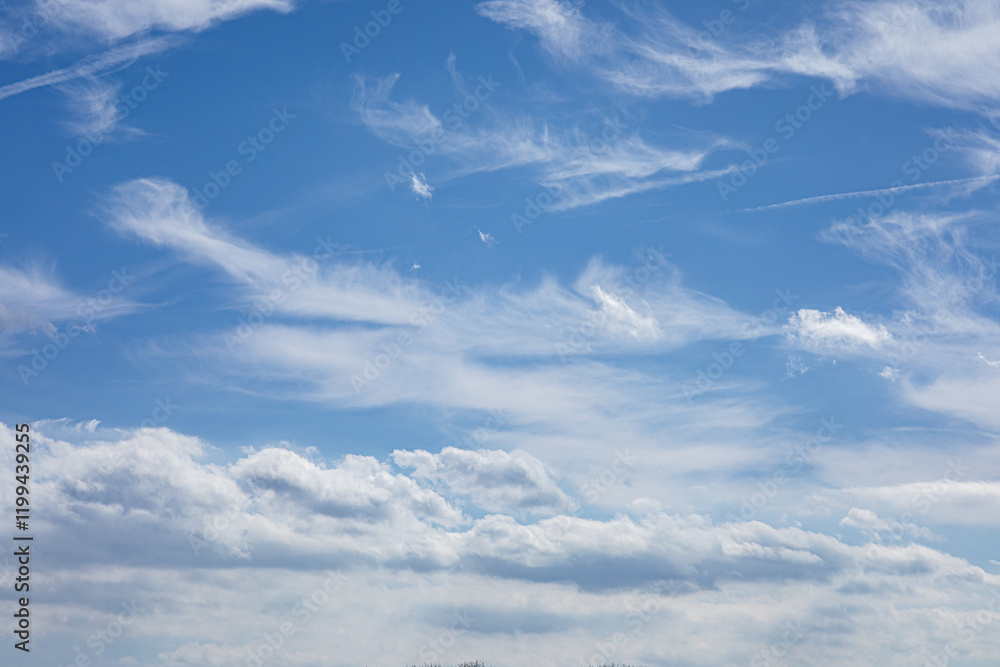 Fototapeta premium blue sky with clouds