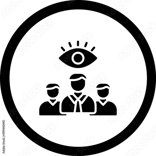 Vision Vector Icon Design