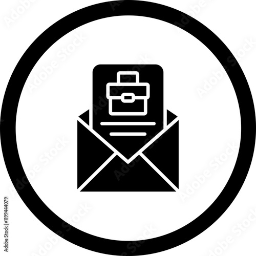 Offer Letter Vector Icon Design