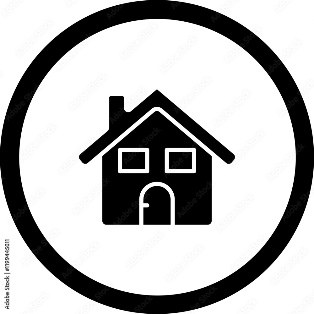 House Vector Icon Design
