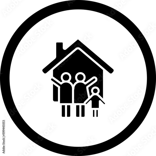 Relatives Vector Icon Design