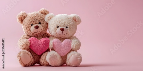 teddy bear with pink heart