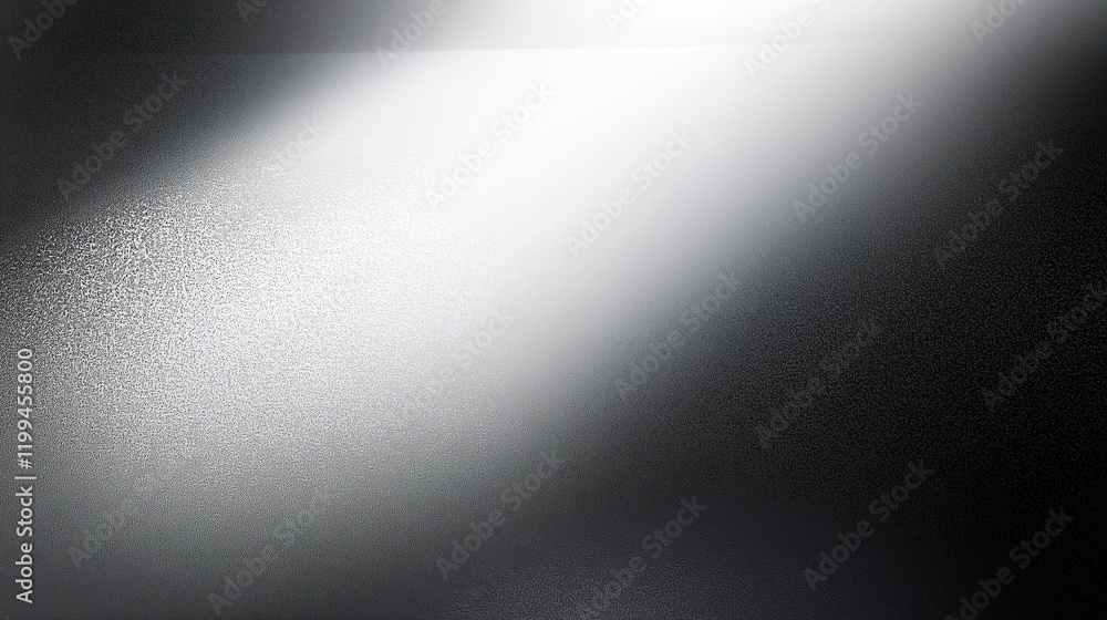 Abstract gradient background with a soft spotlight effect on a black grunge textured wall. Gray and white grainy gradient texture with soft shadow light, ideal for design, posters, and minimalist pres Abstract gradient background with a soft spotlight effect on a black grunge textured wall. Gray and white grainy gradient texture with soft shadow light, ideal for design, posters, and minimalist pres