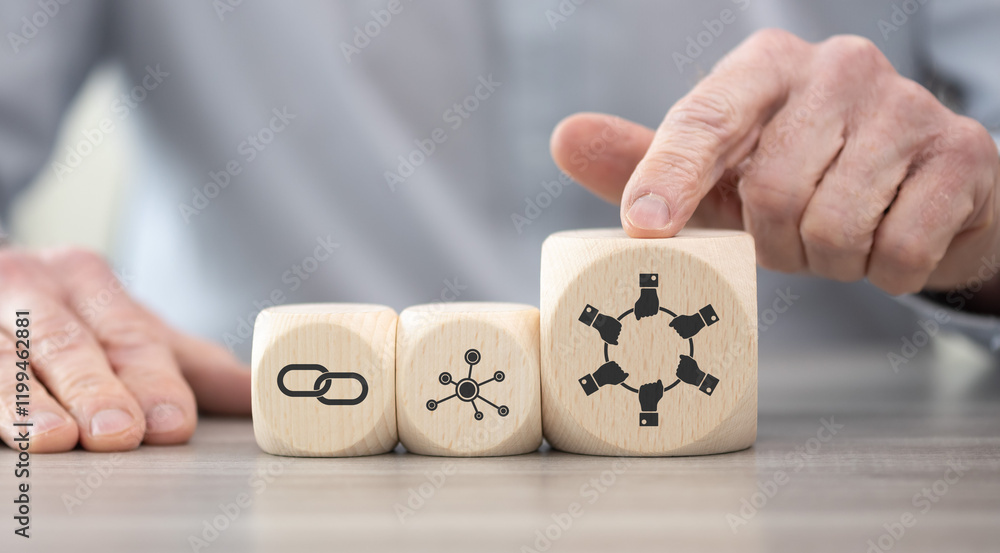 Concept of business relationship Concept of business relationship