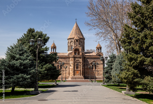 Obraz na płótnie Etchmiadzin monastery in Armenia w salonie