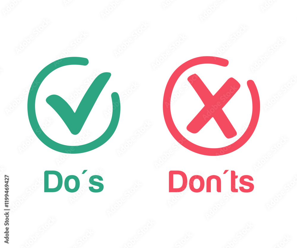 Do's and Don'ts. Positive vs Negative. Yes or No Do's and Don'ts. Positive vs Negative. Yes or No