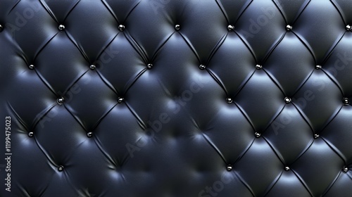 Dark tufted leather texture background