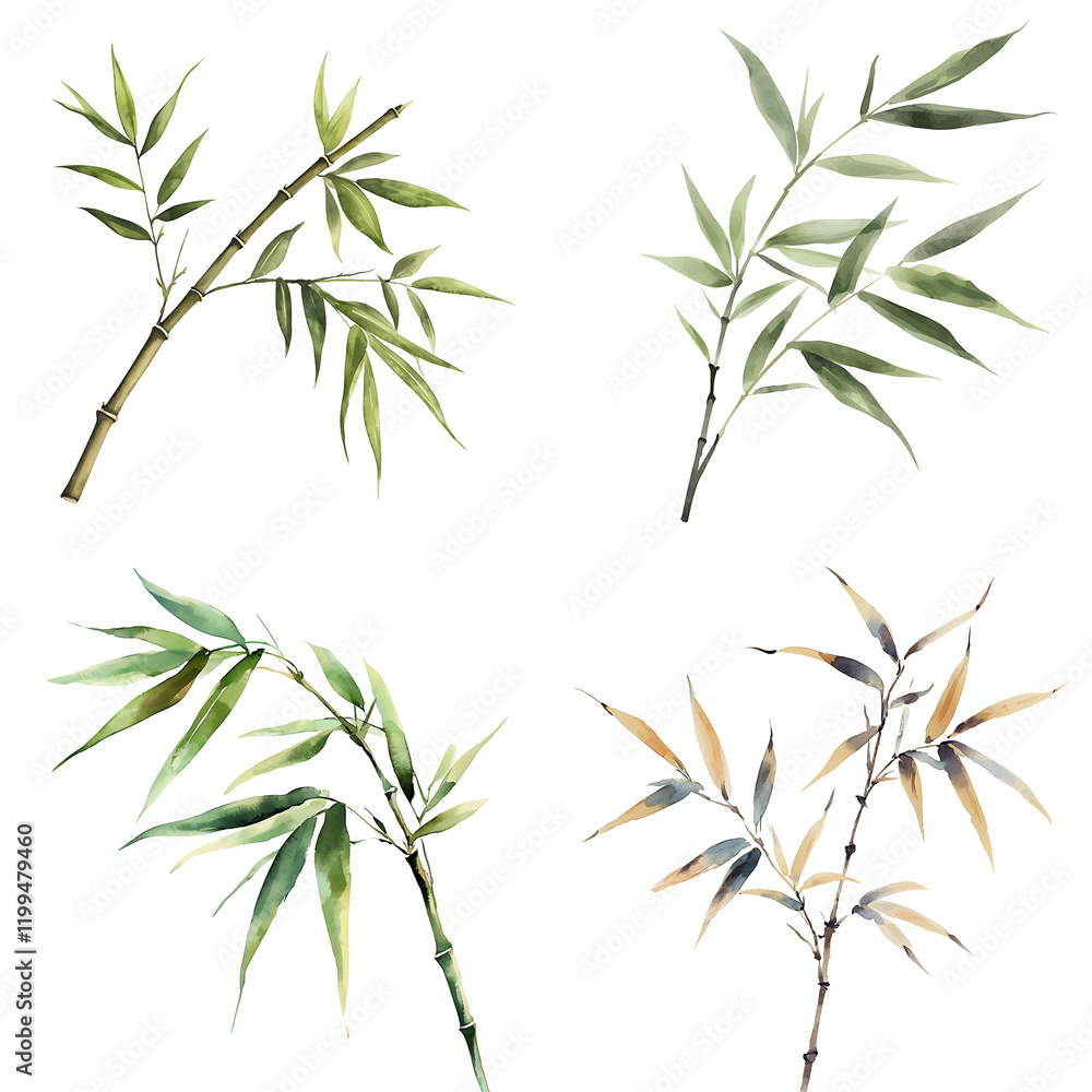Artistic bamboo illustrations nature botanical artwork minimalist style aesthetically pleasing natural elements Artistic bamboo illustrations nature botanical artwork minimalist style aesthetically pleasing natural elements