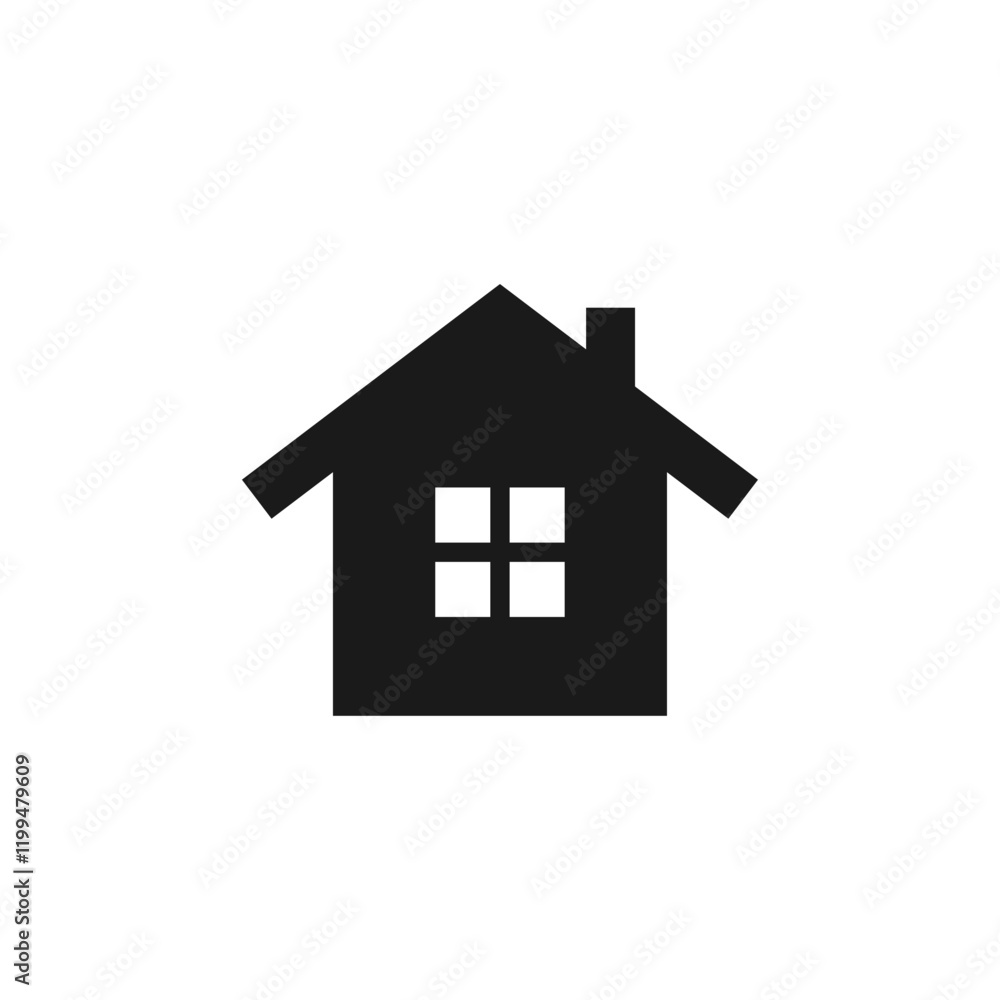 House icon design vector template. Home icon. House icon design vector template. Home icon.