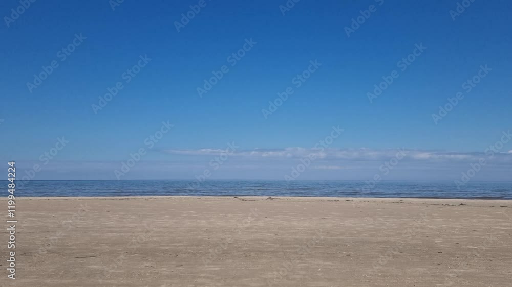 Beautiful sunny view of the Baltic Sea, in the city of Jurmala Dubulti. Beautiful sunny view of the Baltic Sea, in the city of Jurmala Dubulti.
