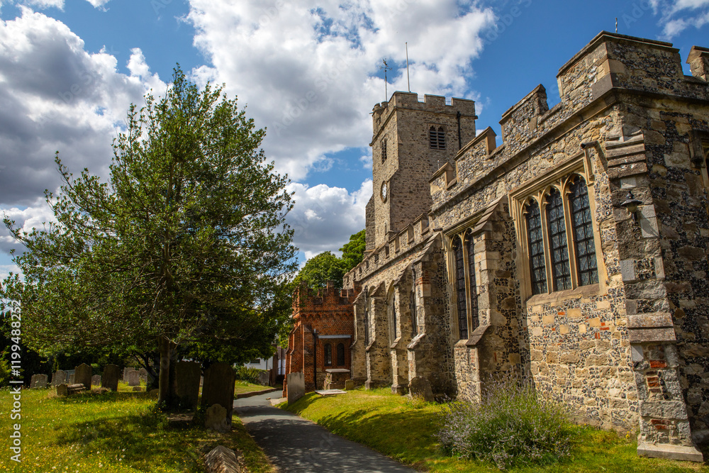 Fototapeta premium Holy Trinity Church in Rayleigh, Essex