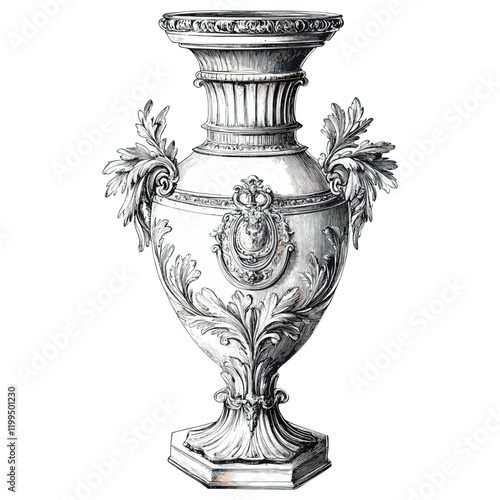 Decoration Vase vase art urn vector