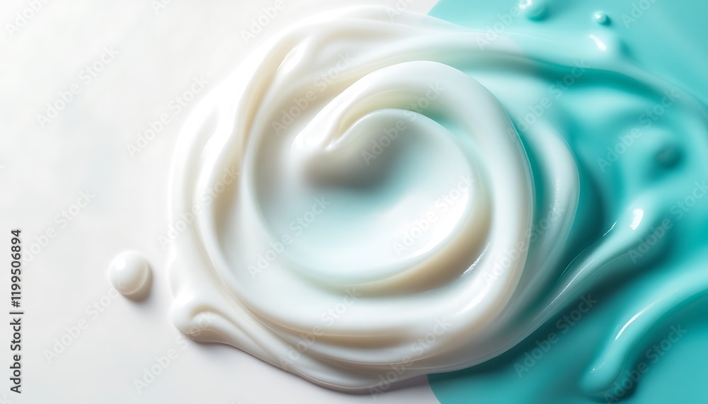 White Cosmetic Cream Texture Lotion Smear Isolated on White Background. Beauty Skin Care Product Swipe. BB Cream Swatch White Cosmetic Cream Texture Lotion Smear Isolated on White Background. Beauty Skin Care Product Swipe. BB Cream Swatch