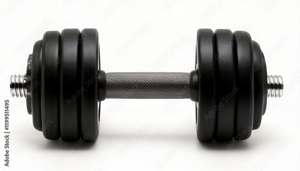 dumbbell gym weight isolated on white. Generated image dumbbell gym weight isolated on white. Generated image