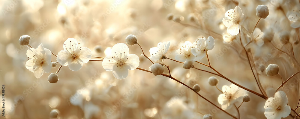 Soft Bloom Sunlight Garden Wallpaper Soft Bloom Sunlight Garden Wallpaper