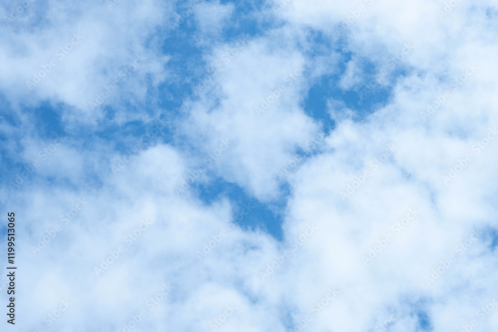 Obraz premium Beautiful blue sky clouds for background.