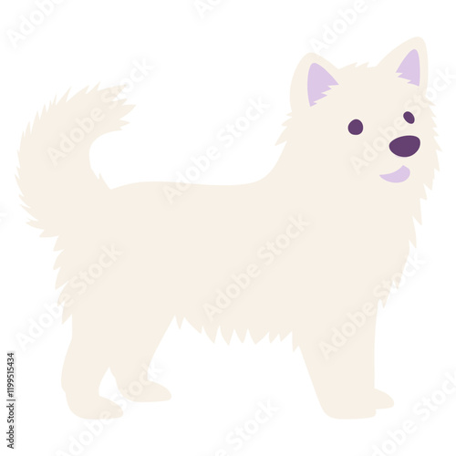 Dog illustration cartoon animal vector