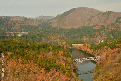 只見川第一橋梁（福島県） photo