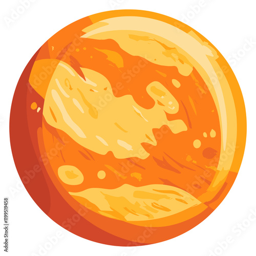 Sun illustration planet space vector