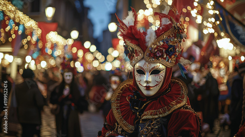 Traditional European Carnival photo