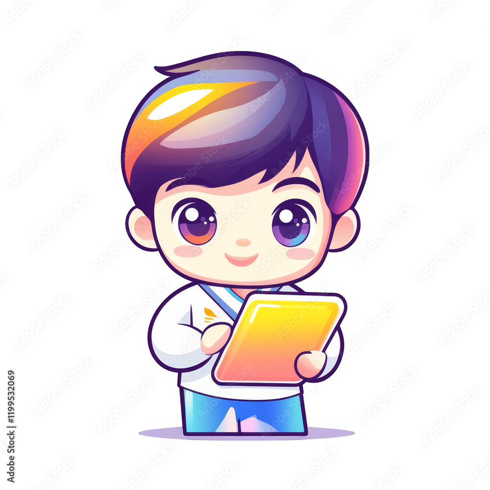 Interactive learning experience for kids digital classroom illustration bright colors engaging view education concept Interactive learning experience for kids digital classroom illustration bright colors engaging view education concept