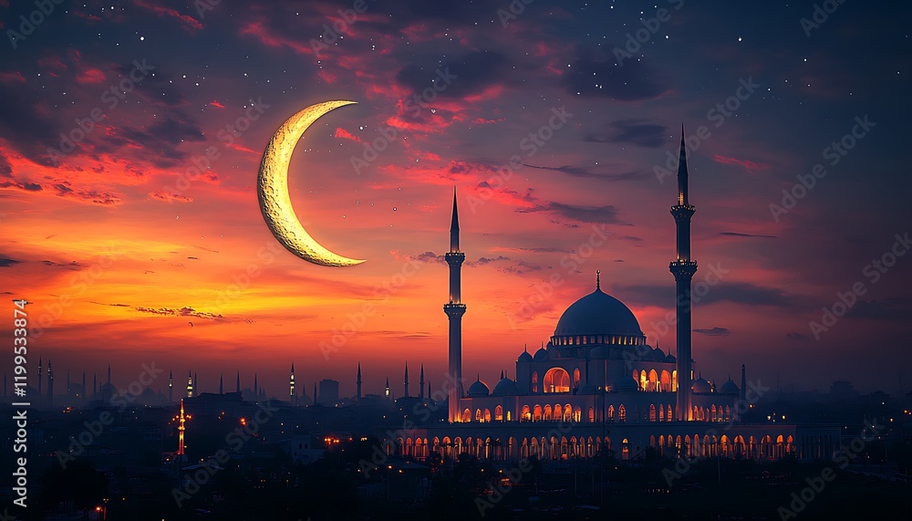 Obraz premium illustration of Abstract background for ramadan kareem