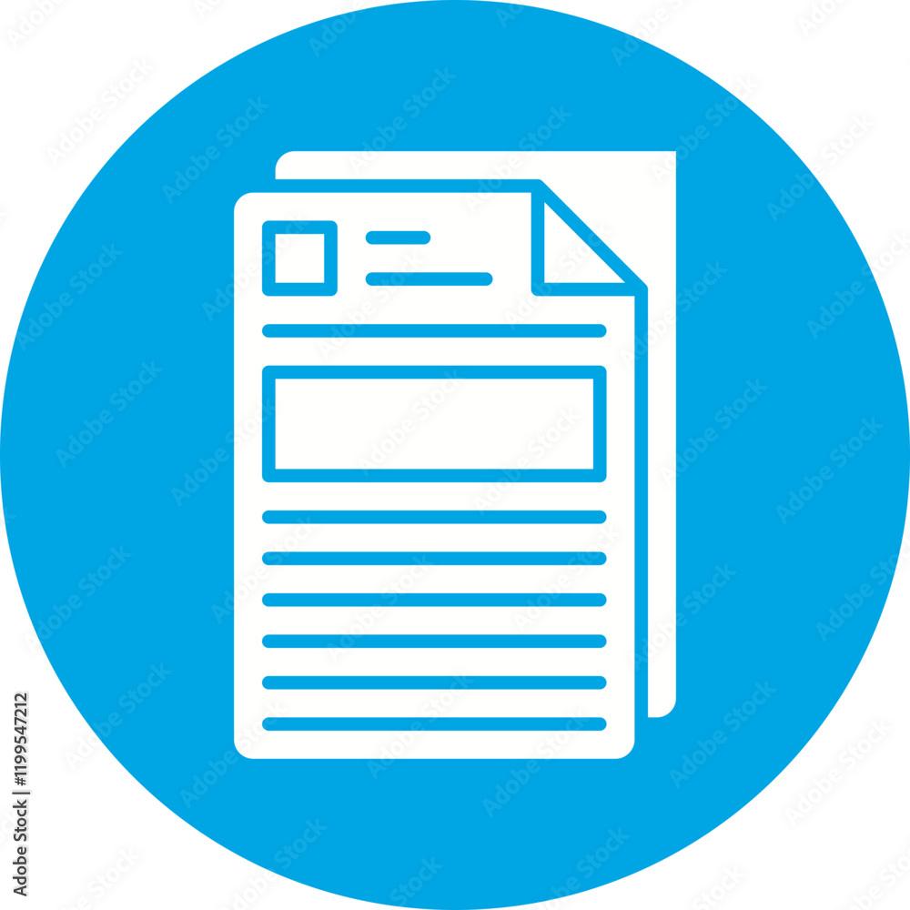 Documents icon single vector illustration Documents icon single vector illustration