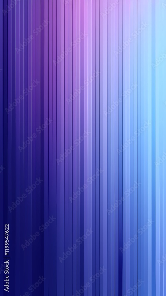 Fototapeta premium Digital technology blue purple gradient line poster background