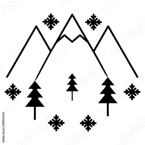 snowy landscape