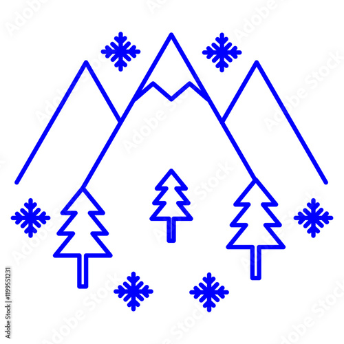snowy landscape
