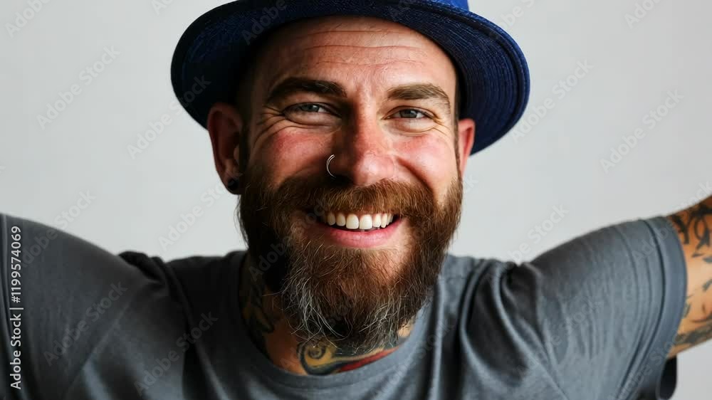 The Smiling Bearded Man The Smiling Bearded Man