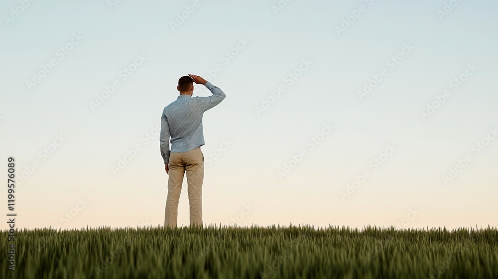 Elegant A silhouette of a soldier saluting at sunset with an American flag and the soft glow of a Memorial Day candle vigil in the foreground Elegant A silhouette of a soldier saluting at sunset with an American flag and the soft glow of a Memorial Day candle vigil in the foreground