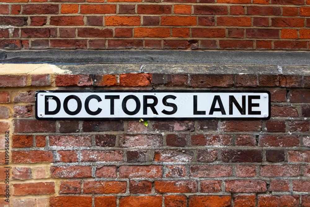 Doctors Lane in Burnham-on-Crouch, Essex Doctors Lane in Burnham-on-Crouch, Essex