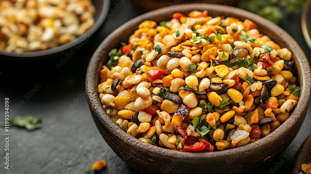 fresh mix or chanachur is a savoury snack fresh mix or chanachur is a savoury snack