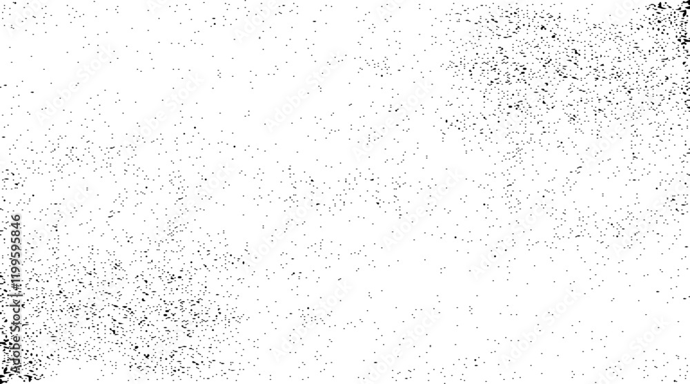 Obraz premium Dark design background surface. Gray printing element. Abstract texture with grain and stain. Splashes of paint, 