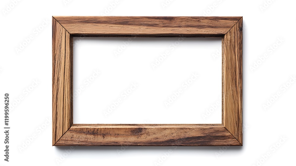 Rustic Wooden Frame: A Blank Canvas for Your Memories Rustic Wooden Frame: A Blank Canvas for Your Memories