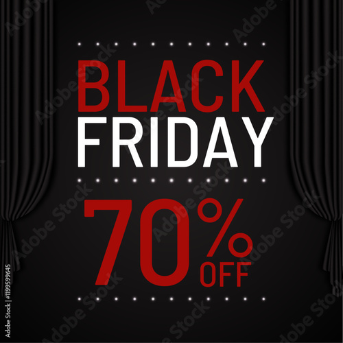 Black Friday poster sign