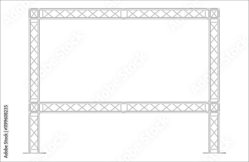 Stage truss frame,Speaker cabinet hanging truss.