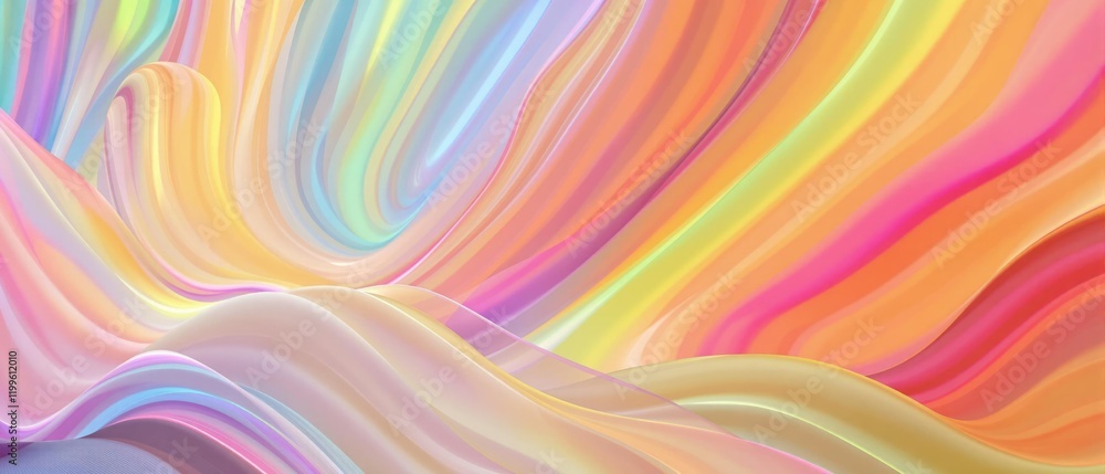 Abstract striped rainbow colors merging into each other, abstract art, multicolored stripes, artsy background, blended colors Abstract striped rainbow colors merging into each other, abstract art, multicolored stripes, artsy background, blended colors