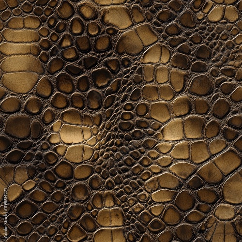Closeup realistic snakeskin pattern, high resolution